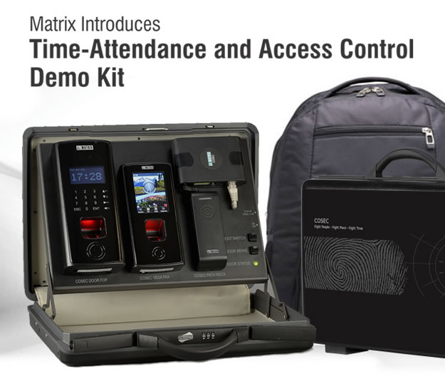  Matrix Introduces Time-Attendance and Access Control Demo Kit